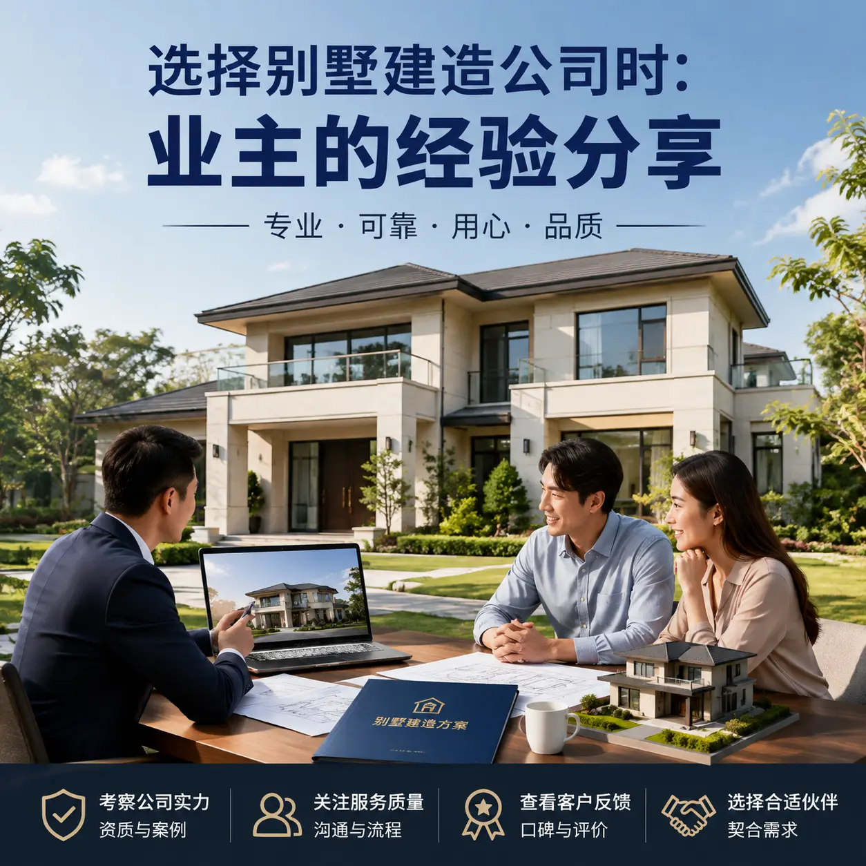 选择别墅建造公司时: 万山 业主的经验分享