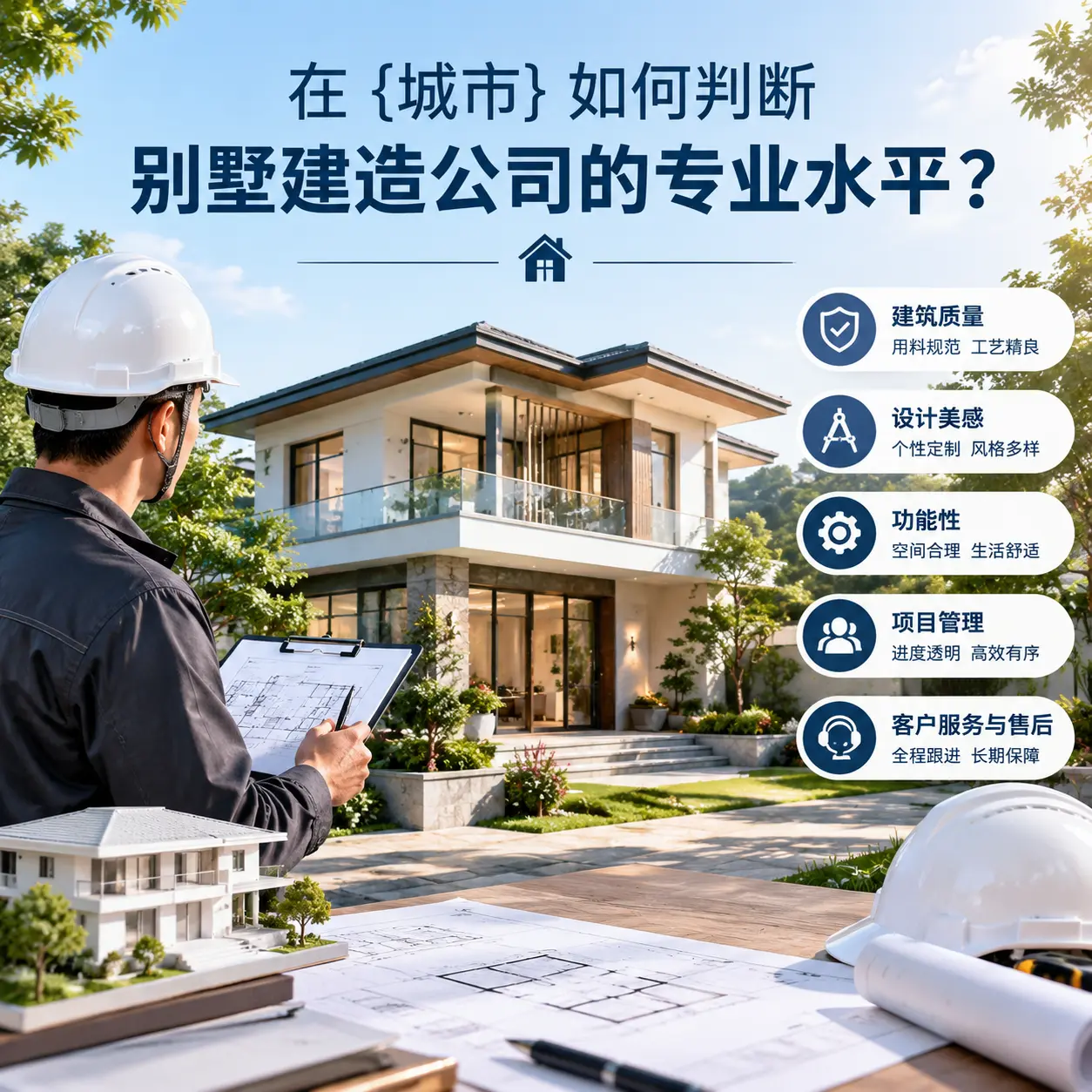 在 万山 如何判断别墅建造公司的专业水平?