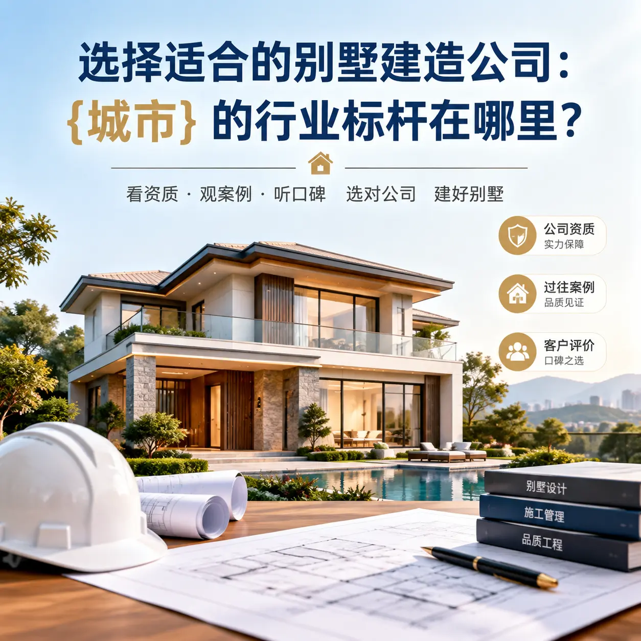 选择适合的别墅建造公司: 万山 的行业标杆在哪里?