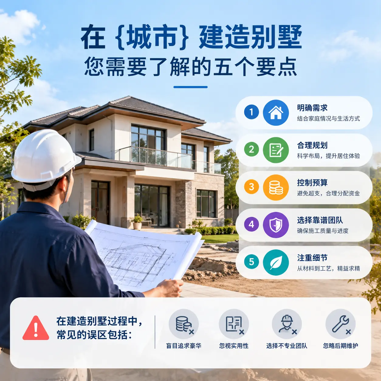 在 万山 建造别墅，您需要了解的五个要点