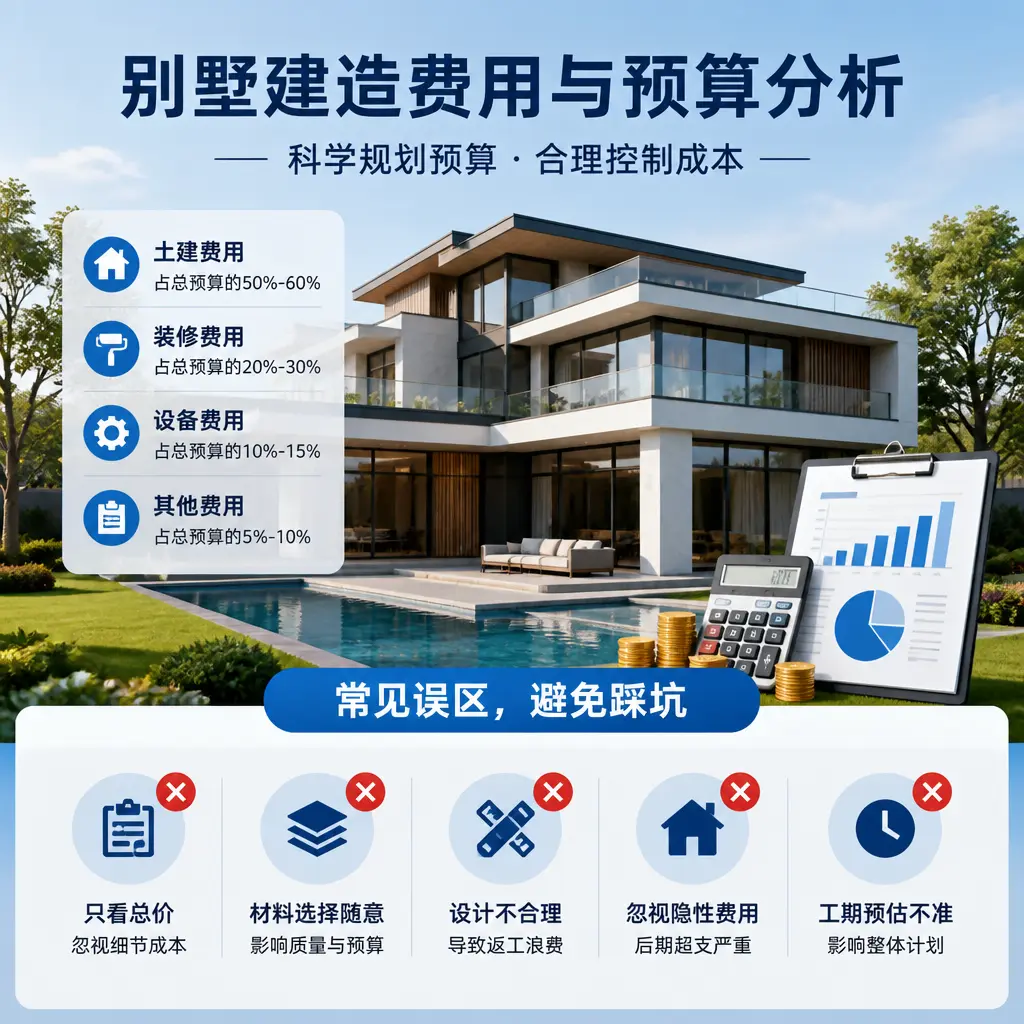 别墅建造公司推荐： 万山 建造别墅的费用与预算分析